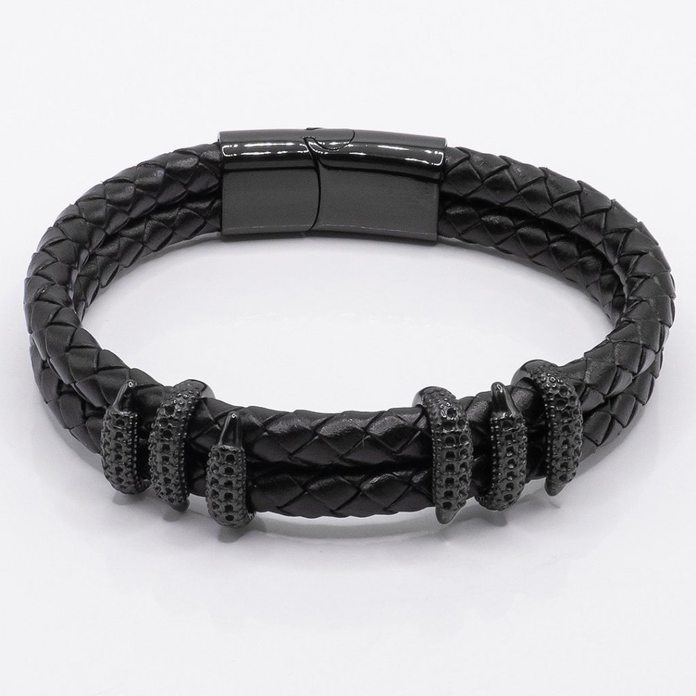 Dragon Claw Leather Bracelet